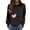 4-Black, variant on Christmas Sweatshirt for Women Funny Xmas Tree Graphic Loose Soft Long Sleeve Pullover Xmas Tunic Tops Casual