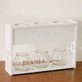 thumbnail image 3 of simhoa Plastic Shelf Plant Planter Pot Flower Vase Wall Hanging Window Box Basket Shelf 3 Vase, 3 of 8