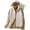 Beige, variant on Deal of the Week Ofreoo Fashion Women Comfortable Casual Button Put Together Solid Color Sleeveless Hooded Casual Outwear Tops Fall Outfits for Women 2024