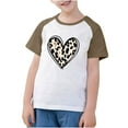 thumbnail image 1 of T-shirts Graphiques pour Fille Col Rond Manches Courtes Mignons Hauts d'Été T-Shirts, 1 of 9