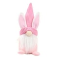 thumbnail image 2 of Easter Gnome Decorations under $5! Yrmaups Easter Gnome Figurines, Bunny Rabbit Ornaments for Indoor Spring Home Decor, Tabletop Shelf Decorations for Holiday Easter Day Gifts, 2 of 7