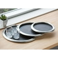 thumbnail image 3 of Service Ideas TR119RI Tray, 18/8 Stainless Steel, Removable Insert, 11" x 9",Silver, 3 of 4