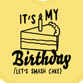 thumbnail image 4 of Inktastic Its My Birthday Lets Smash Cake Boys or Girls Baby Bib, 4 of 4