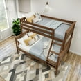 thumbnail image 5 of Plank+Beam Solid Wood Twin over Full Bunk Bed, No Box Spring Needed, 5 of 9