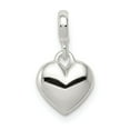 thumbnail image 1 of FB Jewels Sterling Silver Polished Heart Enhancer, 1 of 2