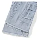 thumbnail image 5 of Pantalones Vaqueros Pitillo Rasgados Para Hombre Azul, 5 of 6