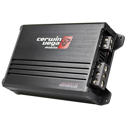 Cerwin-Vega XED3001D - XED 1-Channel / 350Wx1@1Ω Rms / 300W Max