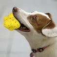 thumbnail image 6 of Mozhitti Mellow Dog Calming Ball, Indestructible Dog Tennis Balls Mellow Dog Ball, Durable Dog Chew Balls for Aggressive Chewers Interactive Dog Toys Chewing Dogs Toys (Yellow), 6 of 8