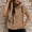 Khaki, variant on Titcea Hoodies for Women Solid Color Oversized Sleeveless Hoodie with Pockets Loose Casual Pullover Sweatshirt
