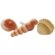 Angle View: Eyelet Outlet Shape Brads 12/Pkg-Shells