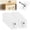 10Pcs, variant on No-Drill Screw Stickers, Drill Free Adhesive Hooks, Upgraded Reusable Self Adhesive Nails Wall Mount Non-Trace Screw Hook Stickers, Picture Hangers Without Nails for Wall Mount