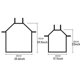 thumbnail image 2 of Parent and Child Apron for Kitchen - Super Cute Pattern Cotton and Linen Cooking Apron for Mom Kids, Cooking Painting Gardening Apron (Dinosaur), 2 of 2