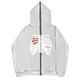thumbnail image 1 of Sudadera con esternón oscura Y2K europea y americana, sudaderas con capucha para hombres y mujeres, pareja gótica, sudadera con cremallera larga de gran tamaño Harajuku, 1 of 5