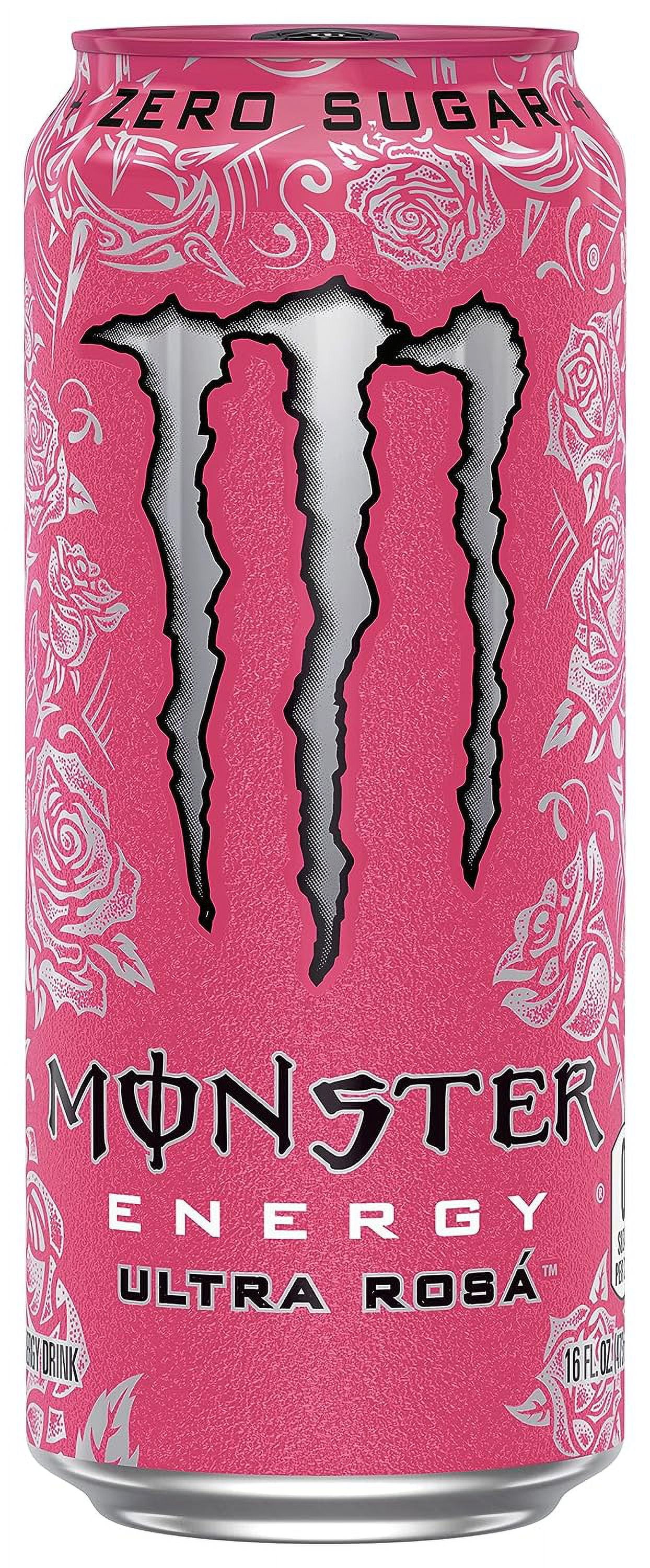 Monster Energy Drink Ultra Variety - 16 Ounce (Pack Of 12) And Stinger Pomegranate Passionfruit Chews
