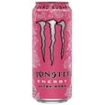 thumbnail image 4 of Monster Energy  Zero Ultra Variety  : Ultra Red, Ultra Rosa, Ultra Peachy Keen, Ultra Strawberry Dreams, Ultra Ruby Red, Ultra Watermelon 16 ounce. (Pack of 12) + Stinger Energy Chews (Assorted), 4 of 8