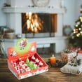 thumbnail image 1 of Set de velas navideñas de muñeco de nieve de 12 piezas - Velas de parafina para decoración navideña, centros de mesa para fiestas y bodas, 4 diseños festivos, 1 of 5