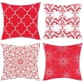 thumbnail image 1 of Almohada/Funda de almohada Funda de almohada con decoración moderna, funda de cojín para habitación, dormitorio, sofá, silla, coche, gris y blanco, 18.0 x 18.0 in Zhivalor WMPH-1584-5, 1 of 5