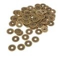 thumbnail image 4 of 100 piezas de monedas chinas de , monedas Feng Shui I-ching, 5 monedas de tiempo de dinastía china mezcladas para y la Cobre Jiaqing Baoblaze monedas chinas de buena suerte, 4 of 8
