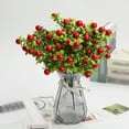 Flower Green Ruyi Fruit Small Red Fruit Decoration Flower Fall Flower