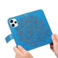 thumbnail image 5 of For Xiaomi Redmi 12 4g Imprinted Flower Pu Leather Cover Phone Case Mobile Phone Shell Stand Wallet, 5 of 5