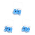 thumbnail image 1 of Tapones para Los Oídos Natación Suaves Suministros Buceo Silicona Impermeables () Azul, 1 of 8