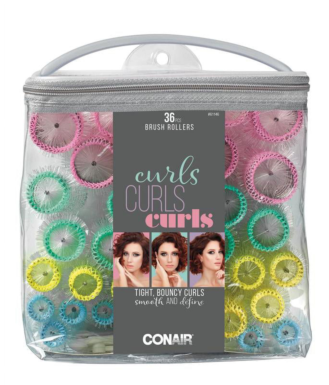 conair curl rollers INFINITIPRO BY CONAIR Ceramic Flocked Hot Roller Set - 20  main image 3
