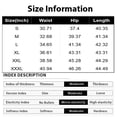thumbnail image 3 of Cargo Pants Men Multi Pockets Straight Leg Tactical Work Trousers for Outdoor Hiking Construction Workwear Khaki 3XL, 3 of 9