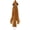 Brown, variant on Best Pet Supplies 2-in-1 Fun Skin Stuffless Dog Squeaky Toy Pig & Wild Duck, Small