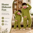 thumbnail image 3 of Snuggle Monster Onesie Pajamas , Big Mouth Onesie,  Frog Pajamas Funny, 3 of 9