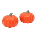 thumbnail image 1 of Leaf Tea Tin Containers, Easy To Clean Tea Tin Canister Pumpkin Shape Scratch Resistant With Sealed Lid For Tea Coffee Sugar Storage For Loose Tea And Tea Bags, 1 of 8
