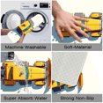 thumbnail image 3 of 1pc Snowplow Absorbent Non-Slip Bathroom Thickened Flannel Rug Decor,Soft,Quick Drying,Suitable For Indoor/outdoor Use,Bathrooms,Bedrooms,Kitchens,Terrace,Laundry Rooms,16"x24", 3 of 9