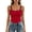 Red, variant on SIYUDAN Athletic Tank Tops for Women with Built in Bra Casual Sleeveless Spaghetti Strap Womens Camisole Tank Tops for Layer Casual Undershirts, One Size