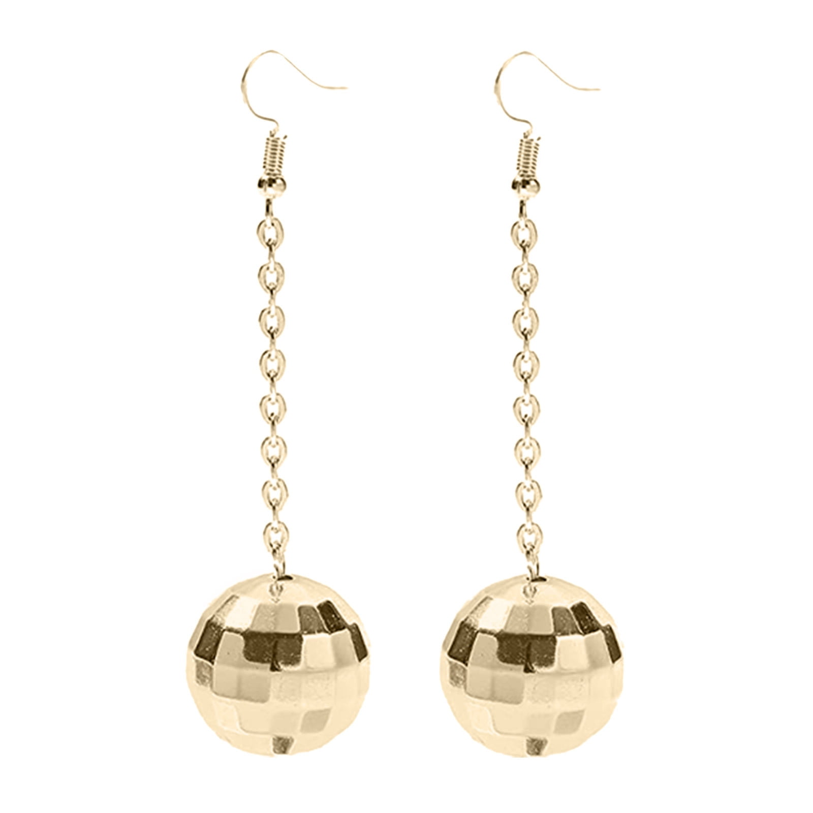 Large disco ball on sale earrings