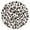 Cartoon, variant on Ethnic Tablecloth Retro Paisley Ornament Pattern Waterproof Round Cover with Elastic Fit for Chic Dining Space