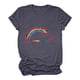 thumbnail image 1 of Camiseta de manga corta con estampado informal para mujer Fridja ghk2868, 1 of 5