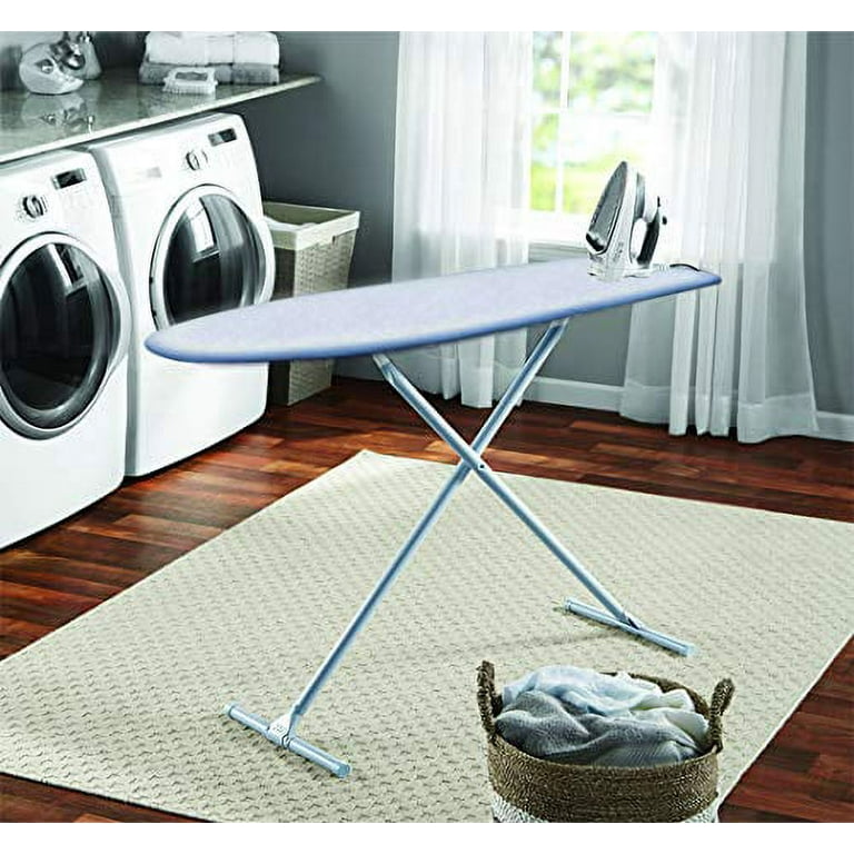 Ironing Board Cover and Pad for Extra Wide 18 x 49 Ironing Boards,Premium  Heavy Duty 3-Layer Silicone Coated Cover with 2mm Foam and 4mm Felt,Resists
