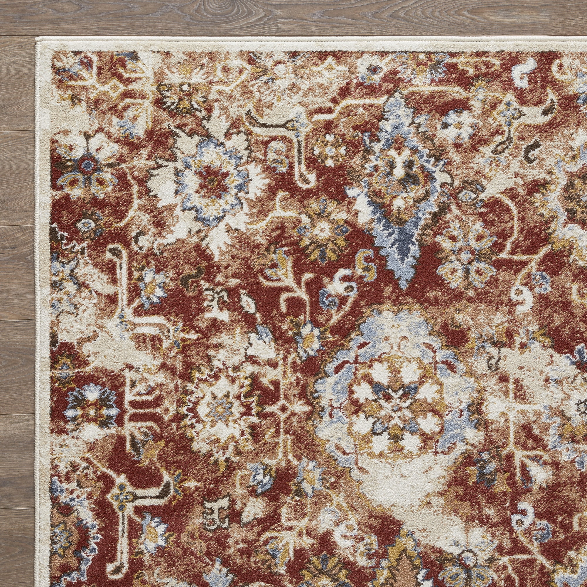 Loomaknoti Alsbrooke Amibell 9' x 12' Orange/Red Tribal Indoor Area Rug