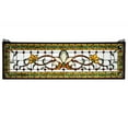 thumbnail image 2 of Meyda Saffron Fairytale Transom Stained Glass Window Panel - n/a, 2 of 2