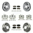 thumbnail image 1 of CMX Front Rear Disc Brake Caliper Rotors and Ceramic Pads Kit (10Pc) for Car Kia Forte Koup Forte5 2.0L KC8-101158C, 1 of 11