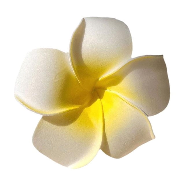 Jepit Rambut Bunga Frangipani, Manis dan Elegan, untuk Rambut Pengantin, Jepit Rambut Sisi, Aksesori Rambut, Sesuai untuk Tepi Laut Rambut,