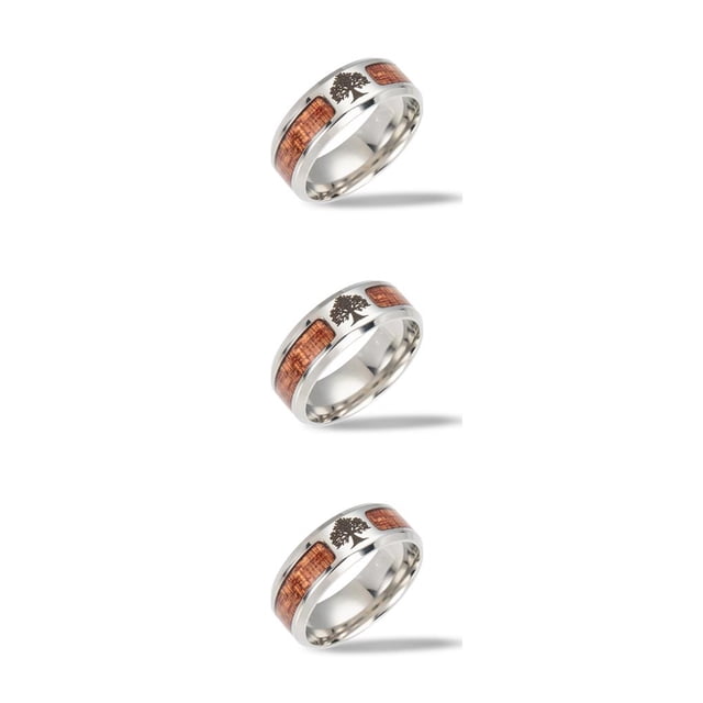 Jumpingount Unisex Bang Ring Acero inoxidable Estética Boda Banquete Joyería de moda Oficina Marido Regalo personalizado Tamaño 8 Type1 NO1 Jumpingount CBP227018