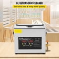 thumbnail image 2 of VEVOR Limpiador ultrasónico digital profesional de laboratorio limpiador ultrasónico con temporizador de calentador para joyas, relojes, anteojos, circuitos, dentaduras,6L-180 W/400 W VEVOR Ultrasonic Cleaner Jewelry Cleaning, 2 of 8