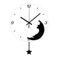 thumbnail image 4 of Reloj de Pared Decorativo Infantil de Acrílico con Gato Movimiento Silencioso Sin Ruido Perfecto para Habitación de Niños Sala Oficina Regalo Decoraci Gato inferior derecho, 4 of 8