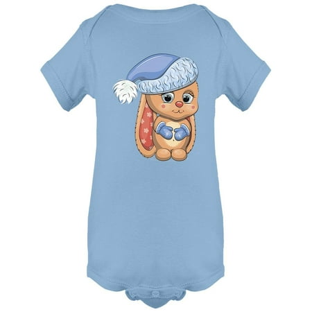 

Baby Rabbit In Winter Hat Bodysuit Infant -Image by Shutterstock 24 Months