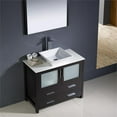 thumbnail image 3 of Fresca Torino 36" Espresso Modern Bathroom Vanity with Vessel Sink, 3 of 7