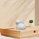 thumbnail image 4 of Estatua de conejo de cerámica, estatua de mesa de escritorio, adorno pequeño, escultura Artware para mesa de té, decoración de gabinete de fiesta en 46 cm x 35 cm x 47 cm Soledad Escultura de conejo, 4 of 7