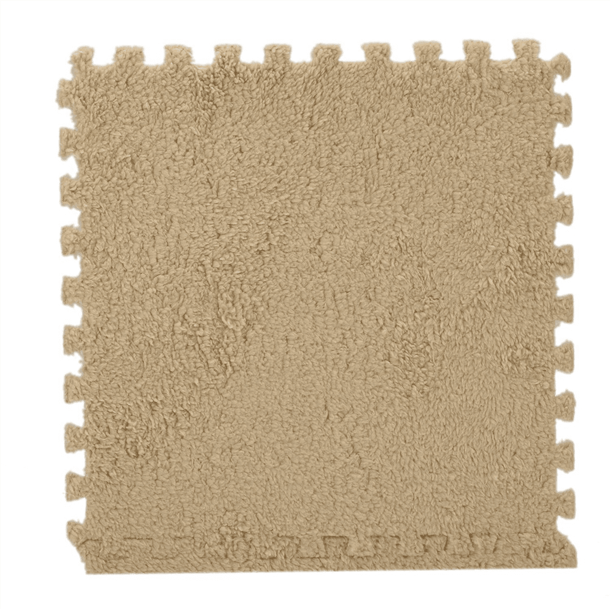 30 Piece Foam EVA Fuzzy Mat Flooring Carpet Tiles for Kids - Perfect for Nursery Décor, Baby Room