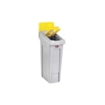 thumbnail image 2 of Tapa Para Estación De Reciclaje MIXTO Rubbermaid Amarillo Rubbermaid 2007883, 2 of 2