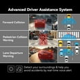 thumbnail image 6 of Pelsee 10" 4K Mirror Dash Cam, Touch Screen Front and Rear View Camera,  Free 32GB Card, 24H Parking Monitor, Voice Control, GPS, Dash Cam Mirror Backup Camera for Cars, 6 of 6