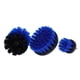 thumbnail image 4 of Kit de depurador de brochas de taladro, accesorios de limpieza eléctricos azules para bañera y ducha de 1/4 pulgadas, 3 uds., 4 of 5